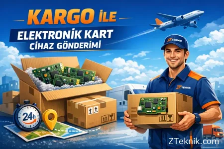 Kargo İle Elektronik Kart Cihaz Gönderimi