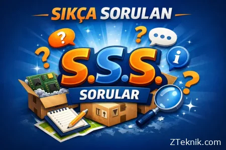sıkça sorulan sorular elektronik kart tamiri